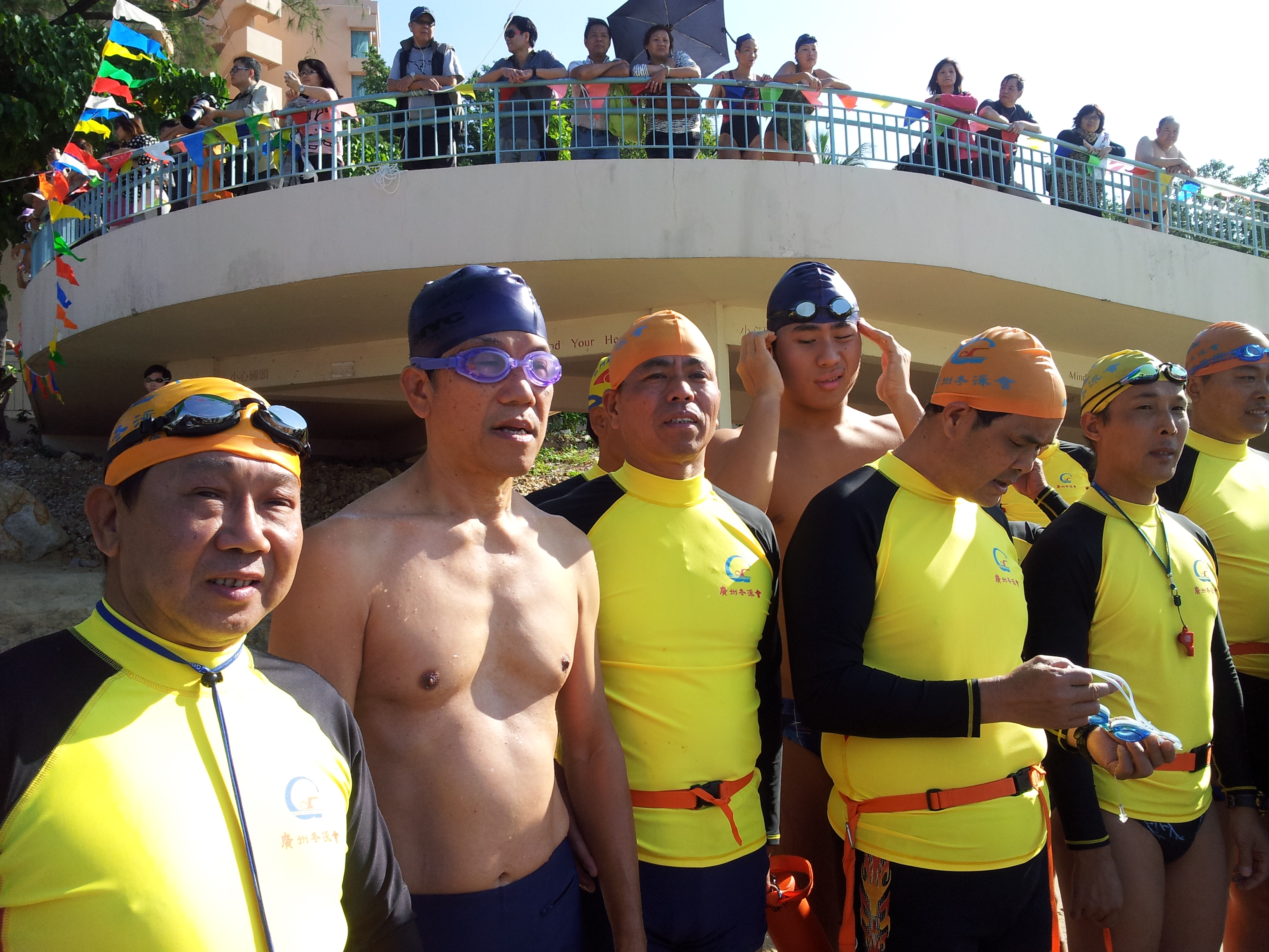 2011香港公開冬泳錦標賽視障運動員獲獎