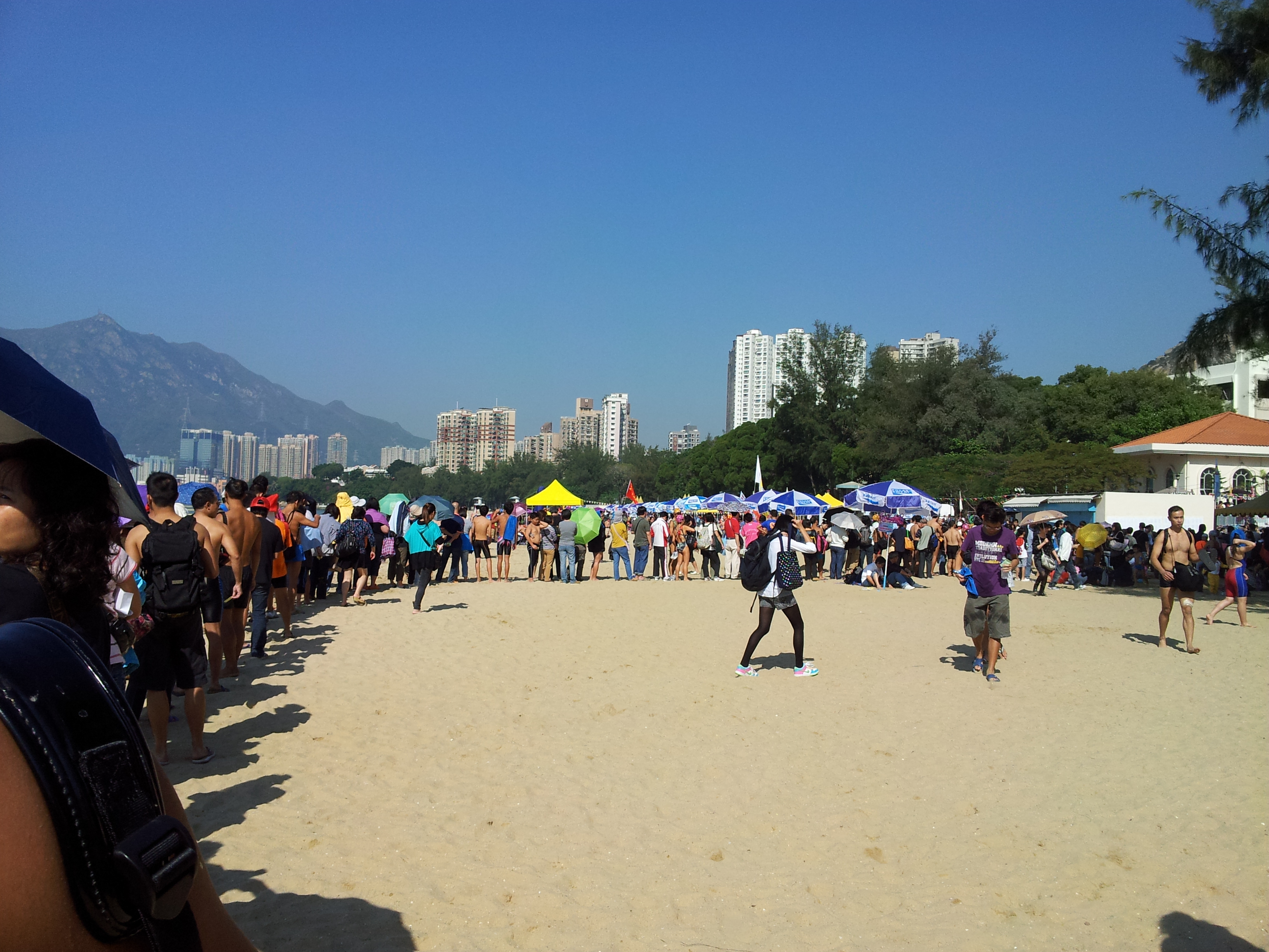 2011香港公開冬泳錦標賽視障運動員獲獎